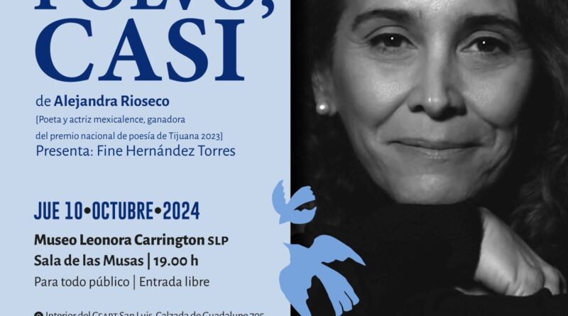 Autora de Premio Nacional de Poesía se presenta en el CEART