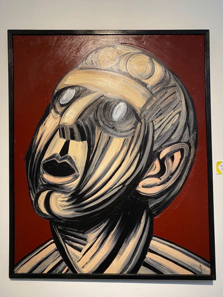 Abraham Delgadillo en la exposición #FiguraciónMX del #CeartSLP