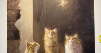 Obra de Antonio Galeana en la exposición Figuración MX del CEART SLP